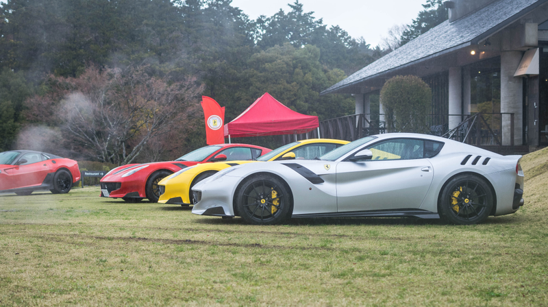 Illustration for article titled This Is How Japan's Ferrari Owners Do Brunch